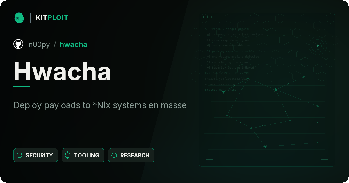 Hwacha preview