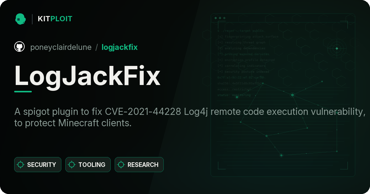 LogJackFix preview
