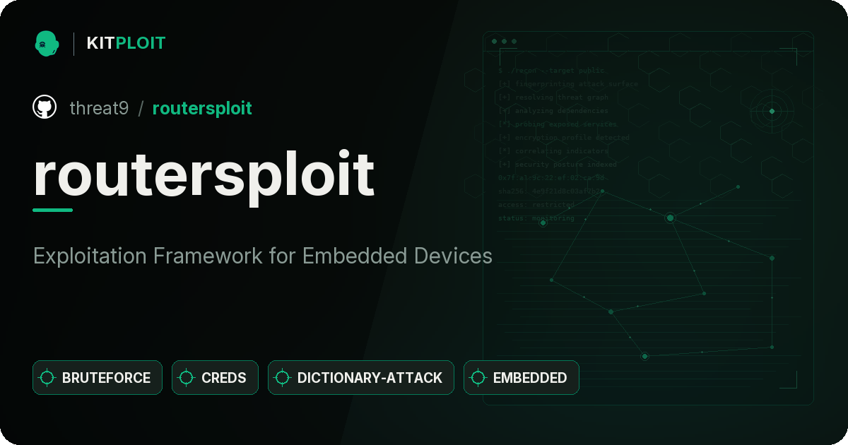 routersploit preview