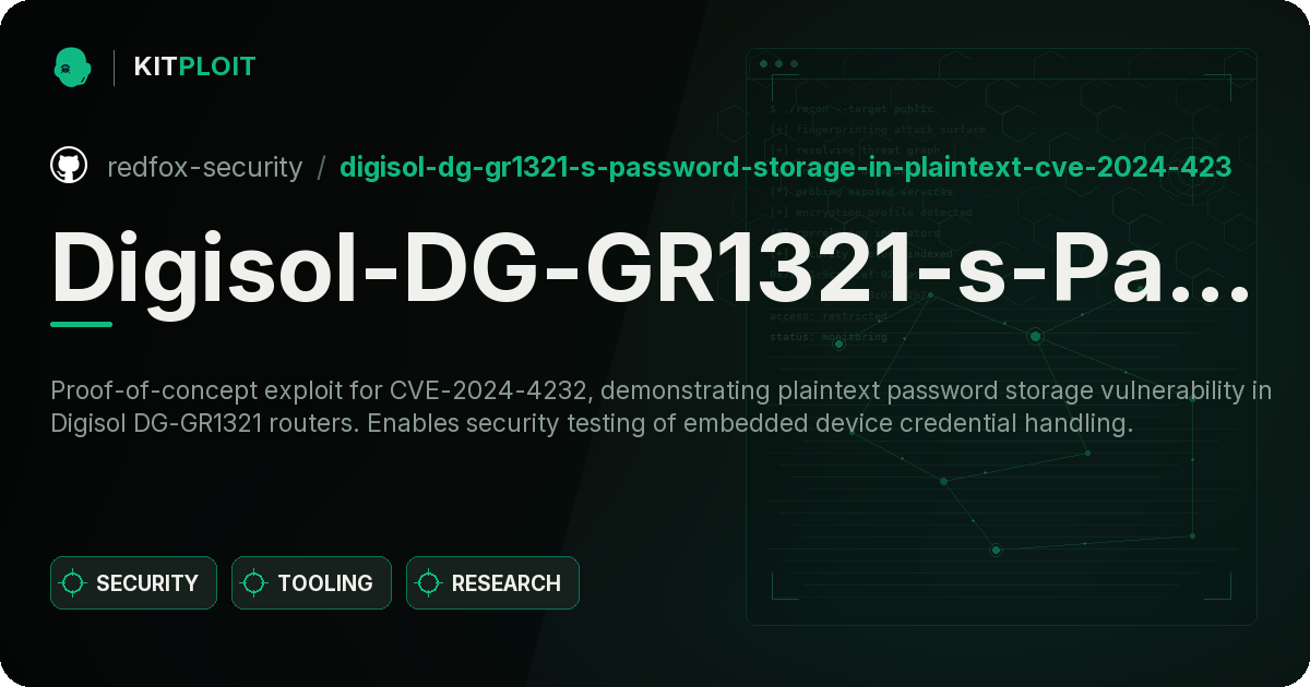 Digisol-DG-GR1321-s-Password-Storage-in-Plaintext-CVE-2024-4232 preview