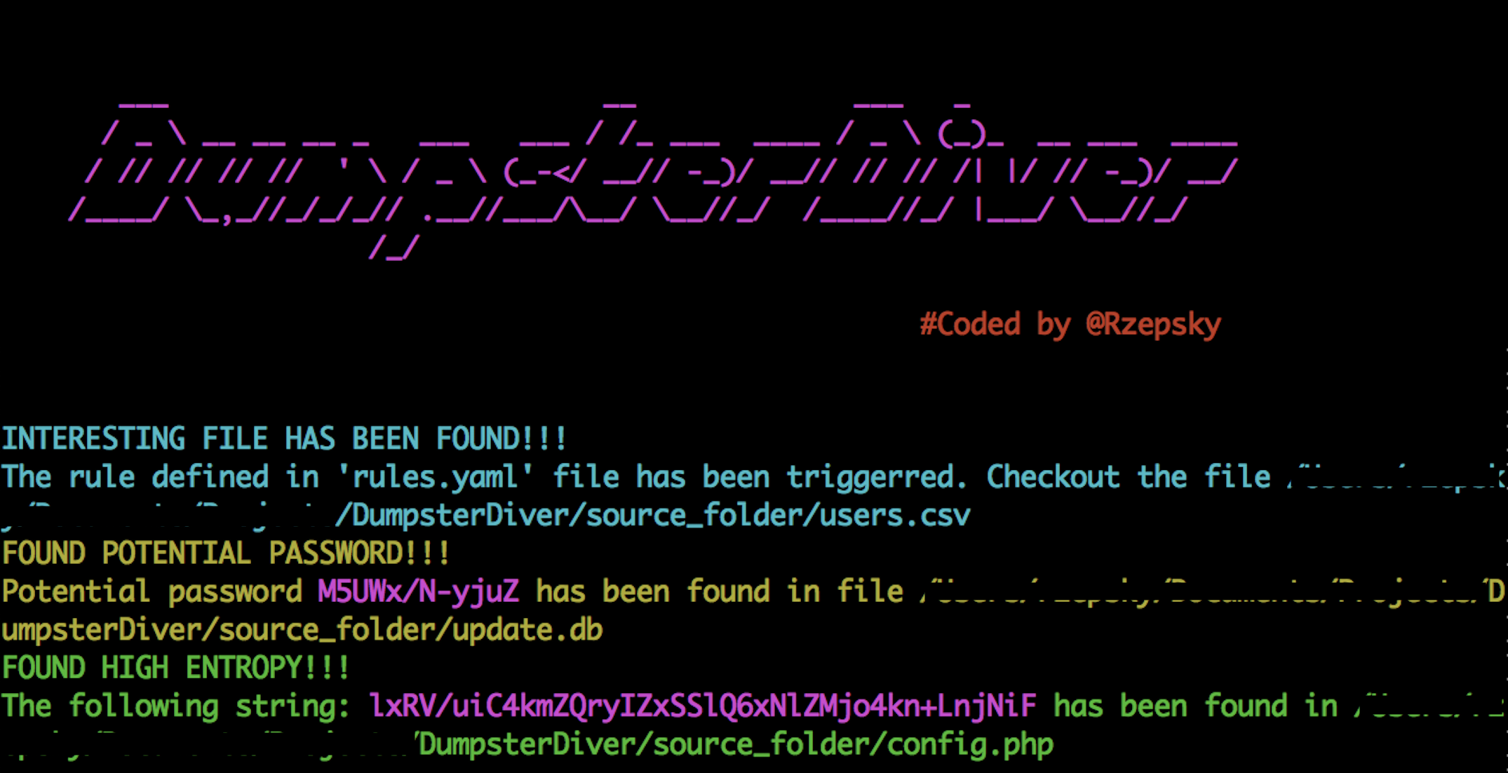 DumpsterDiver preview