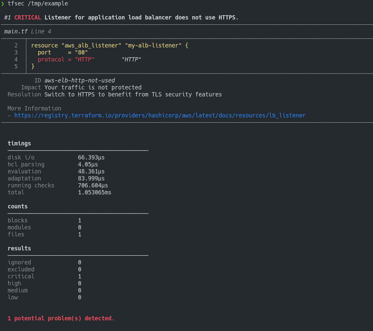 tfsec preview