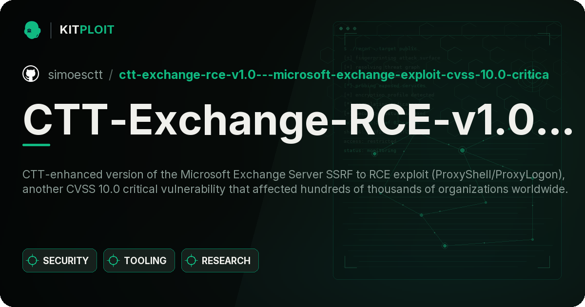CTT-Exchange-RCE-v1.0---Microsoft-Exchange-Exploit-CVSS-10.0-CRITICAL-CVE-2021-26855-CVE-2021-27065 preview