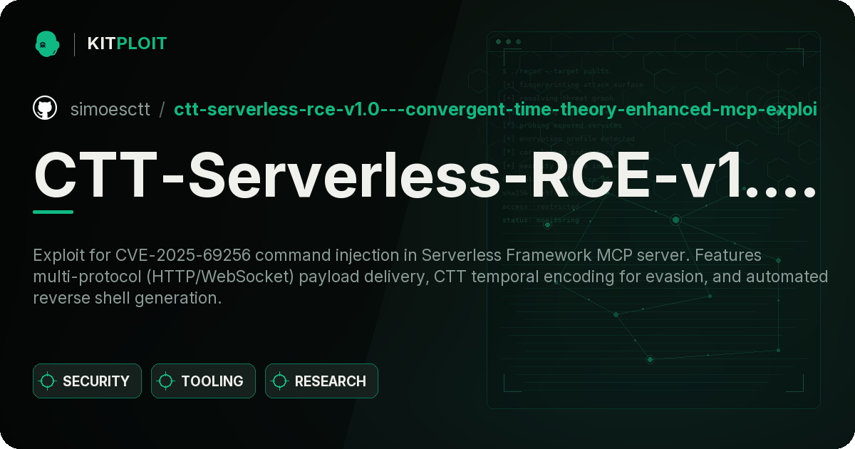 CTT-Serverless-RCE-v1.0---Convergent-Time-Theory-Enhanced-MCP-Exploit preview