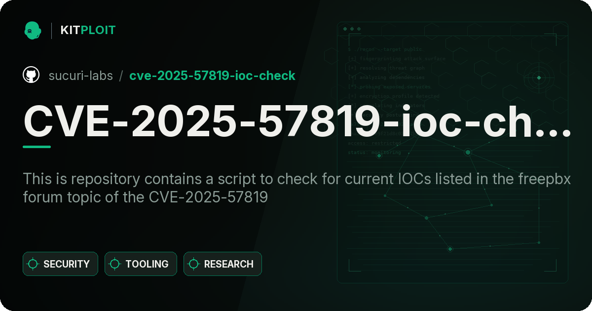 CVE-2025-57819-ioc-check preview