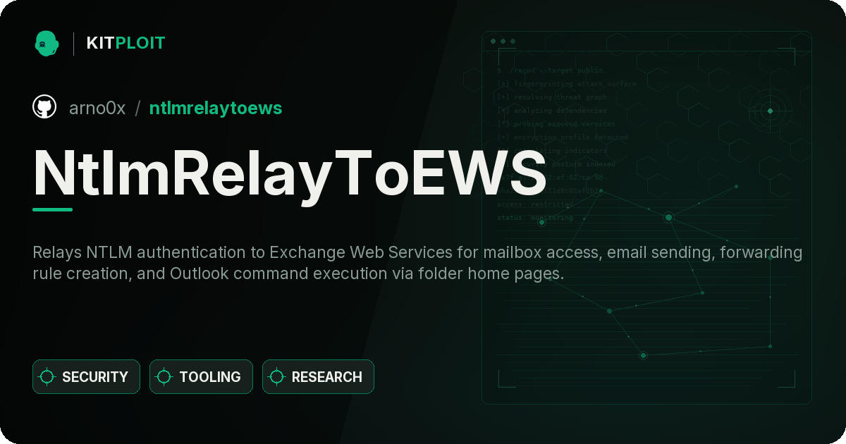 NtlmRelayToEWS preview