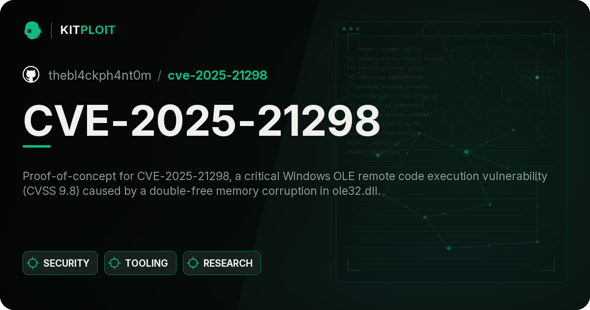 CVE-2025-21298 preview