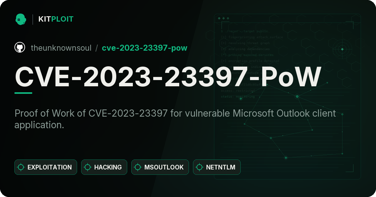 CVE-2023-23397-PoW preview