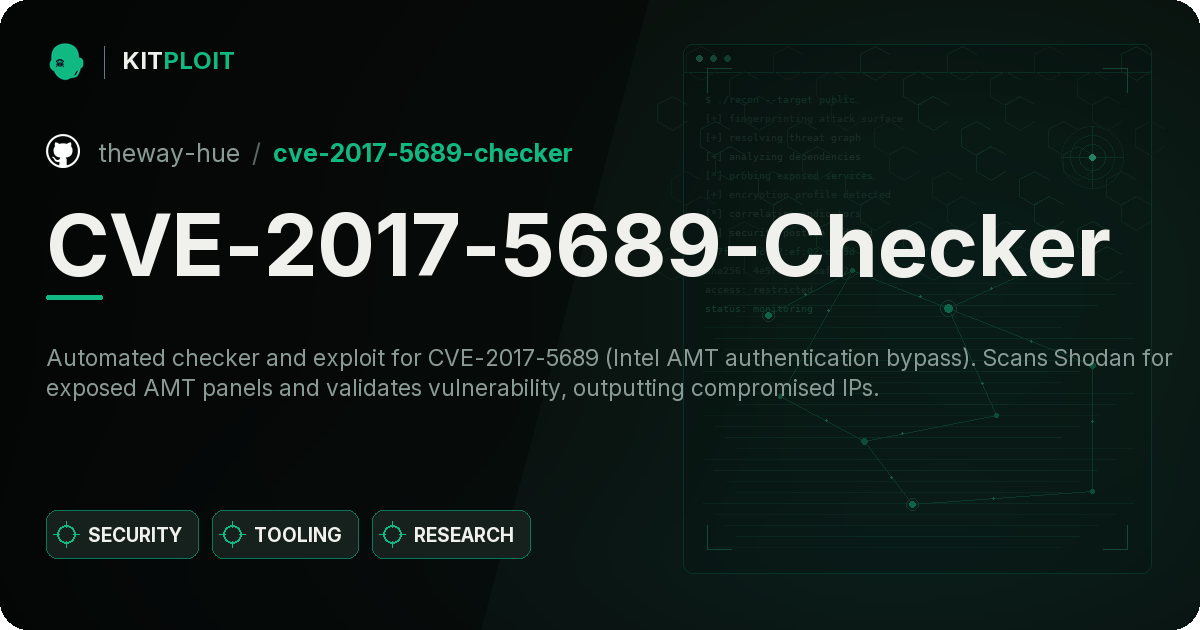 CVE-2017-5689-Checker preview