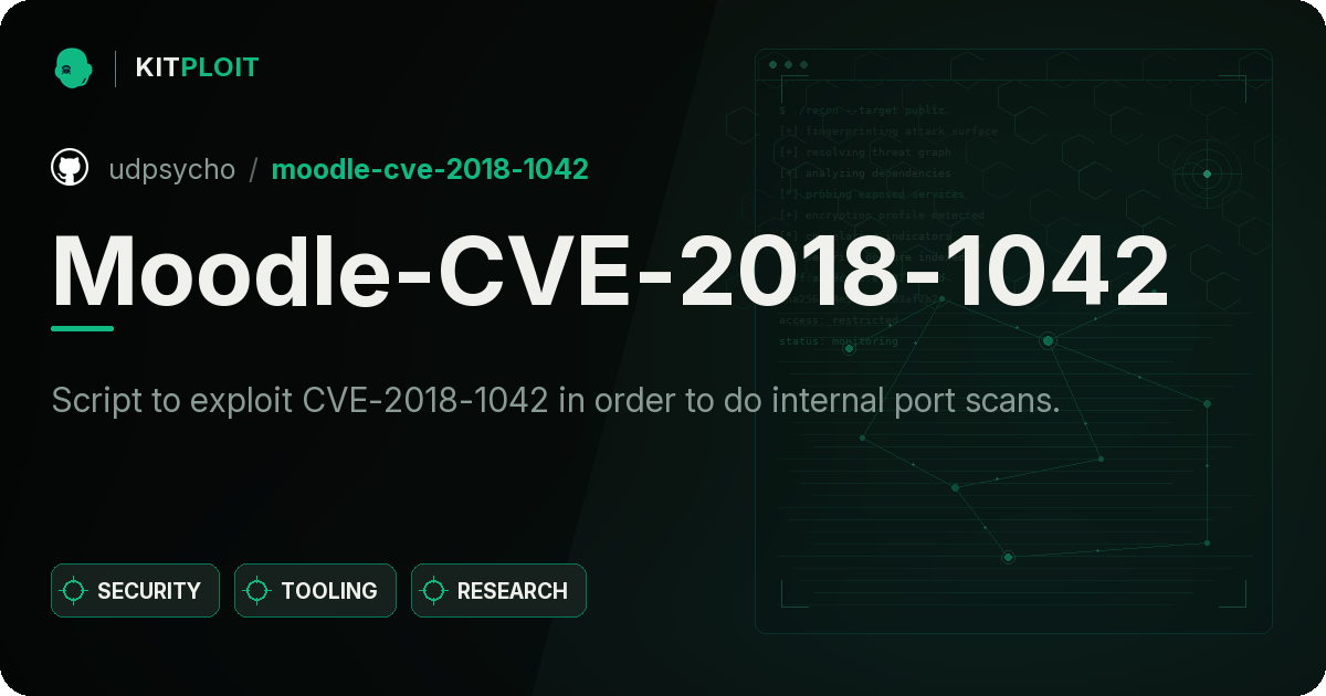 Moodle-CVE-2018-1042 preview