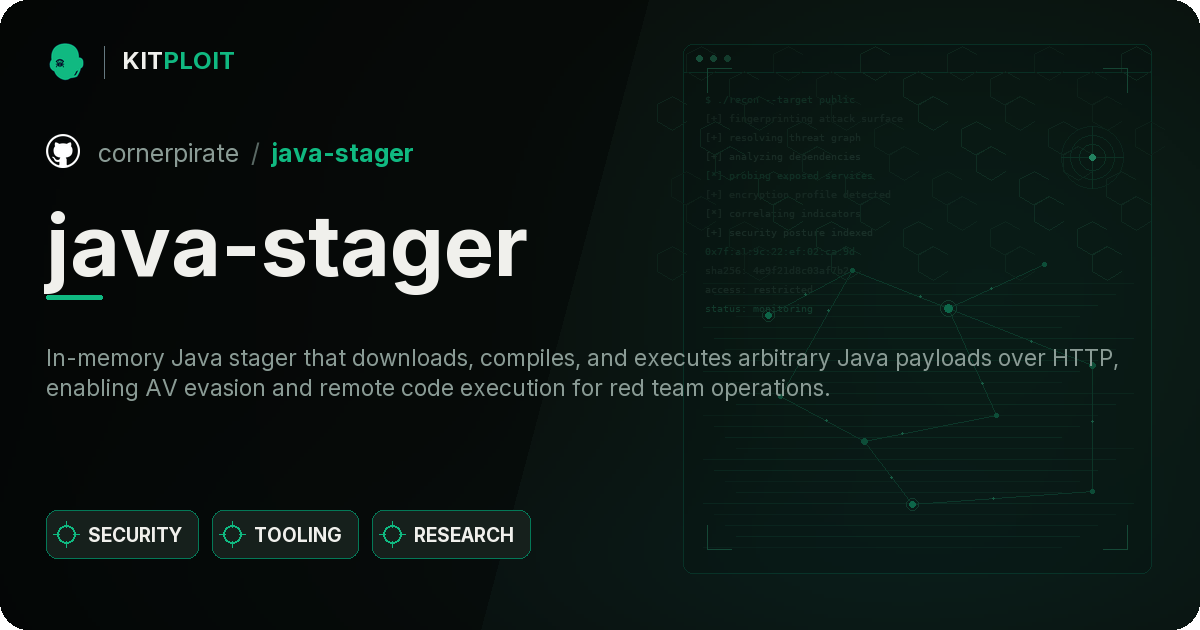 java-stager preview