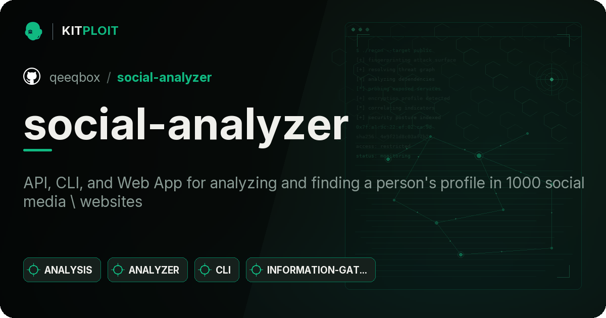 social-analyzer preview