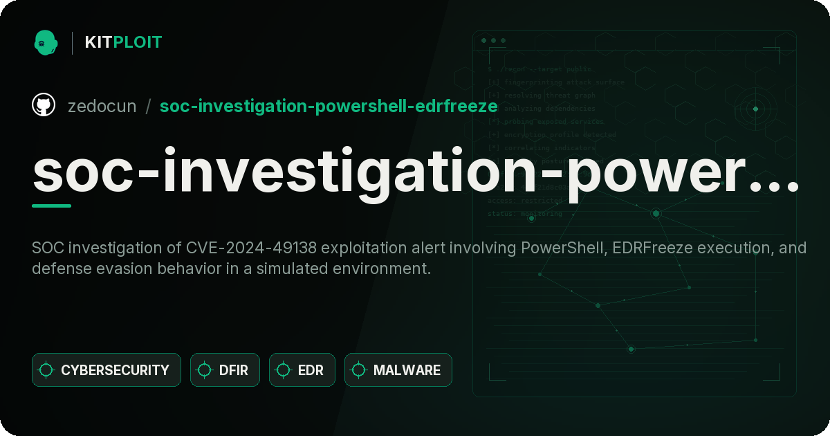 soc-investigation-powershell-edrfreeze preview