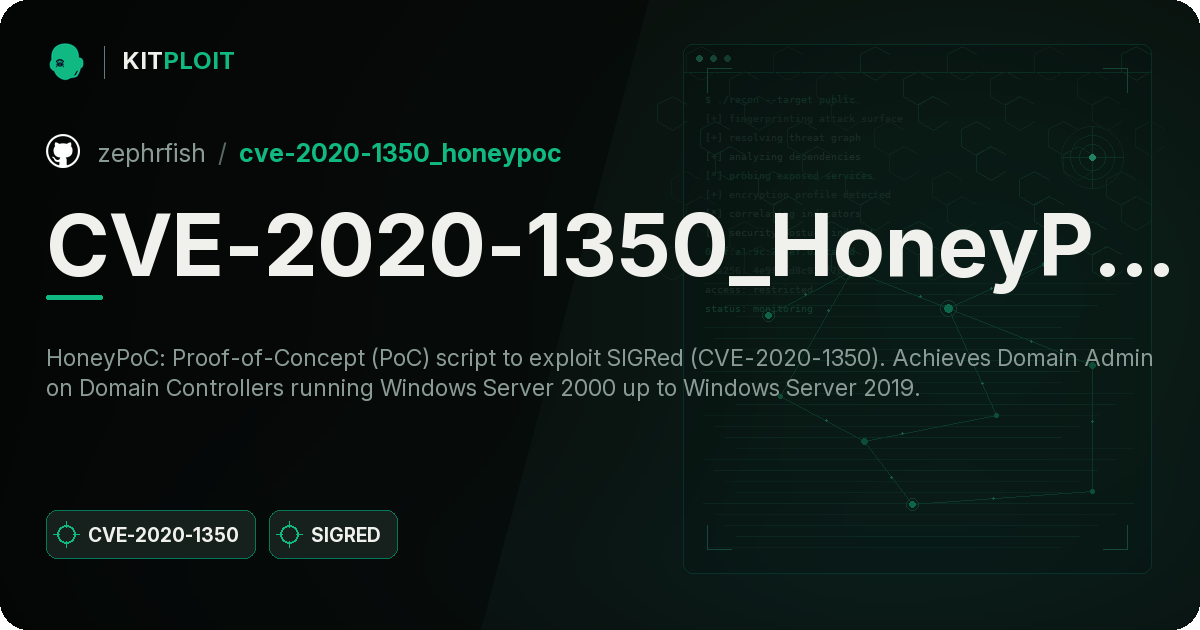 CVE-2020-1350_HoneyPoC preview
