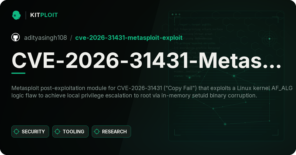 CVE-2026-31431-Metasploit-exploit preview