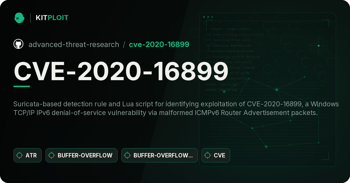 CVE-2020-16899 preview