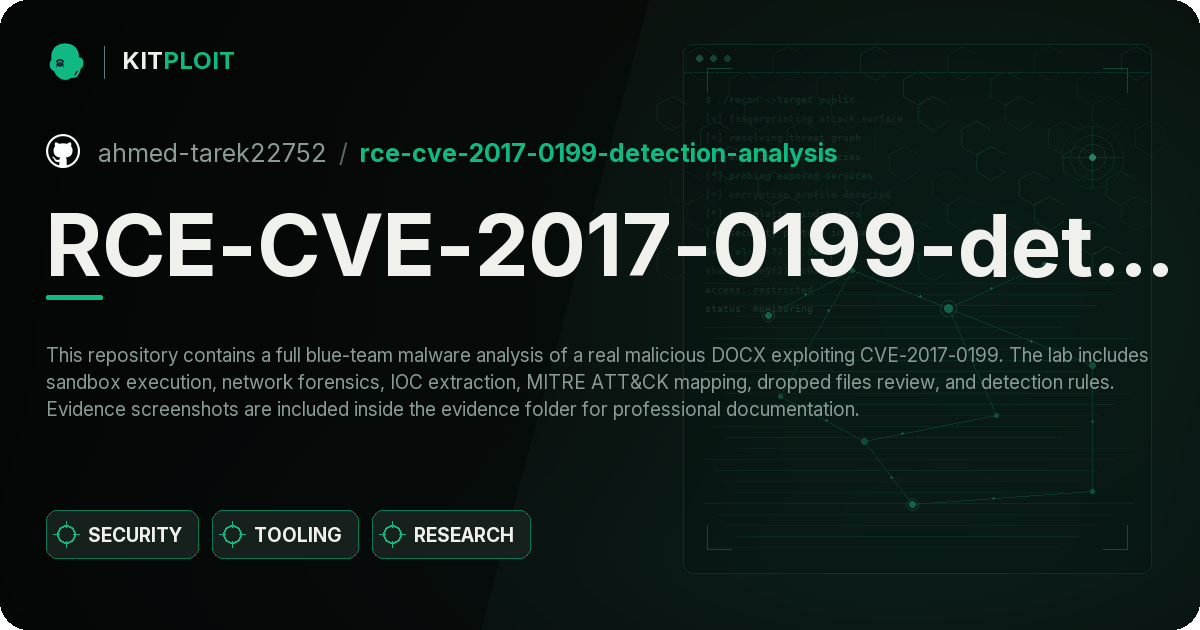 RCE-CVE-2017-0199-detection-analysis preview