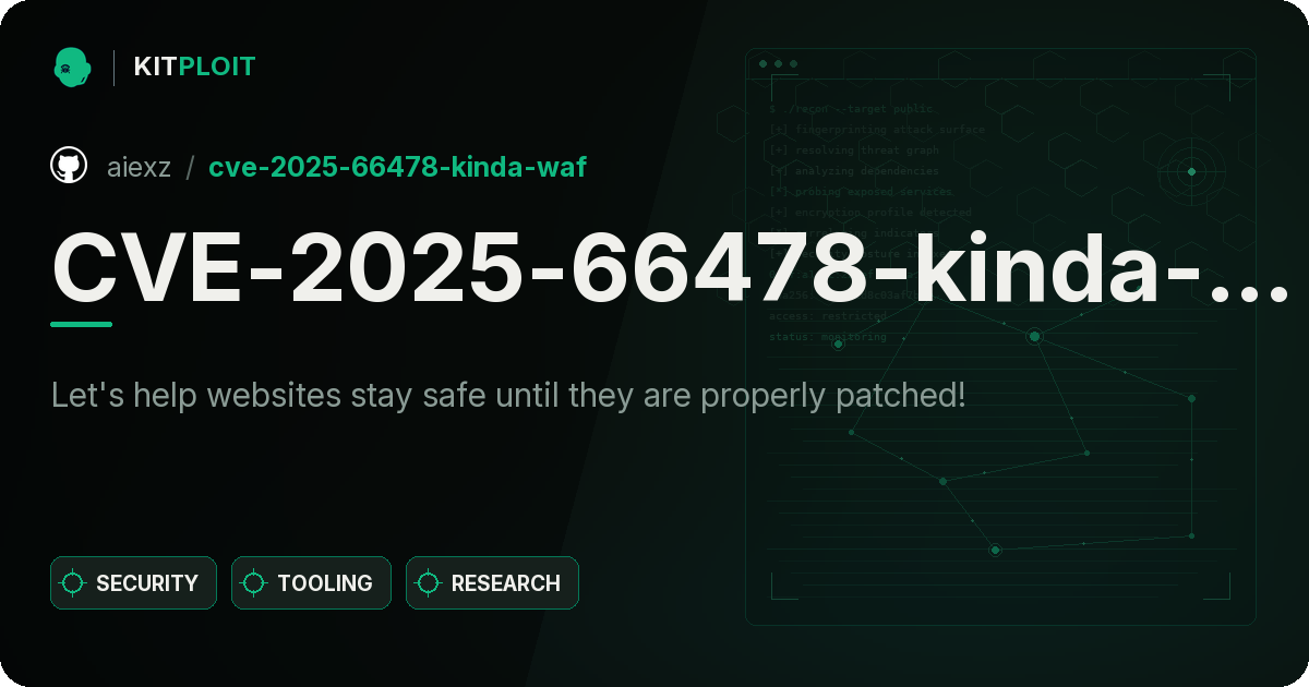 CVE-2025-66478-kinda-waf preview