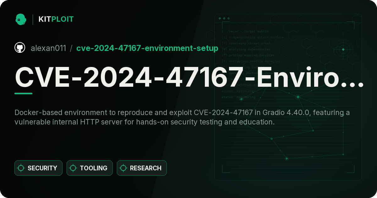 CVE-2024-47167-Environment-Setup preview