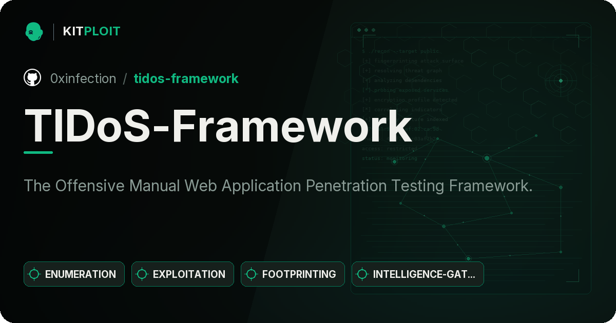TIDoS-Framework preview
