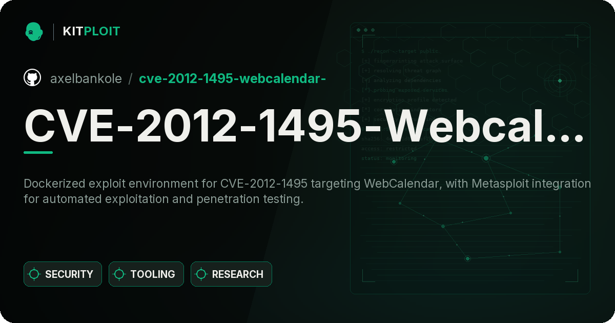 CVE-2012-1495-Webcalendar- preview