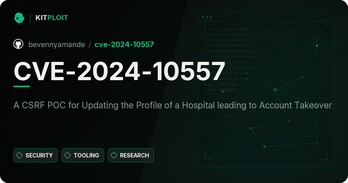 CVE-2024-10557 preview