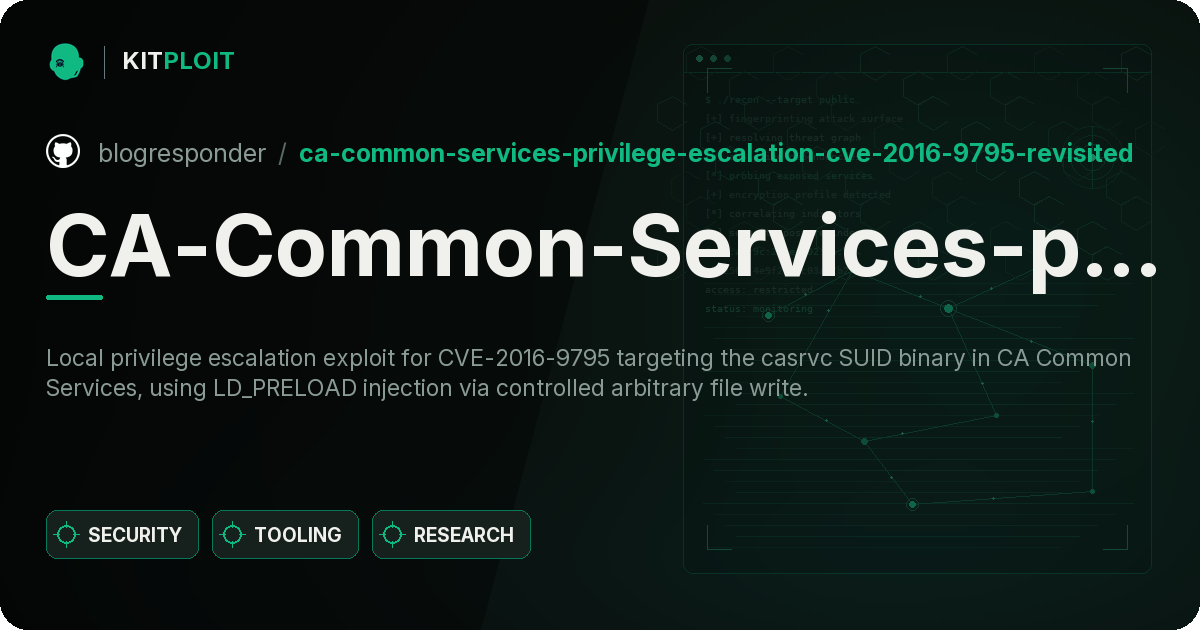 CA-Common-Services-privilege-escalation-cve-2016-9795-revisited preview