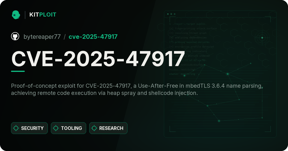 CVE-2025-47917 preview