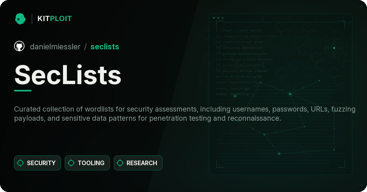 SecLists preview