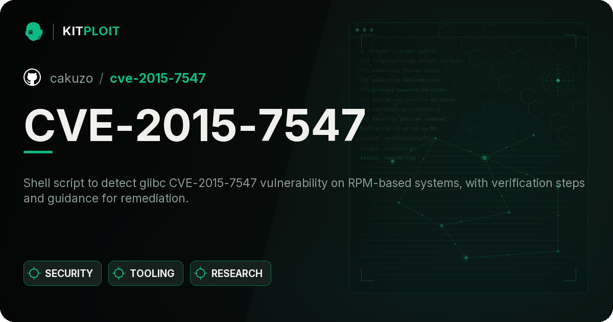 CVE-2015-7547 preview