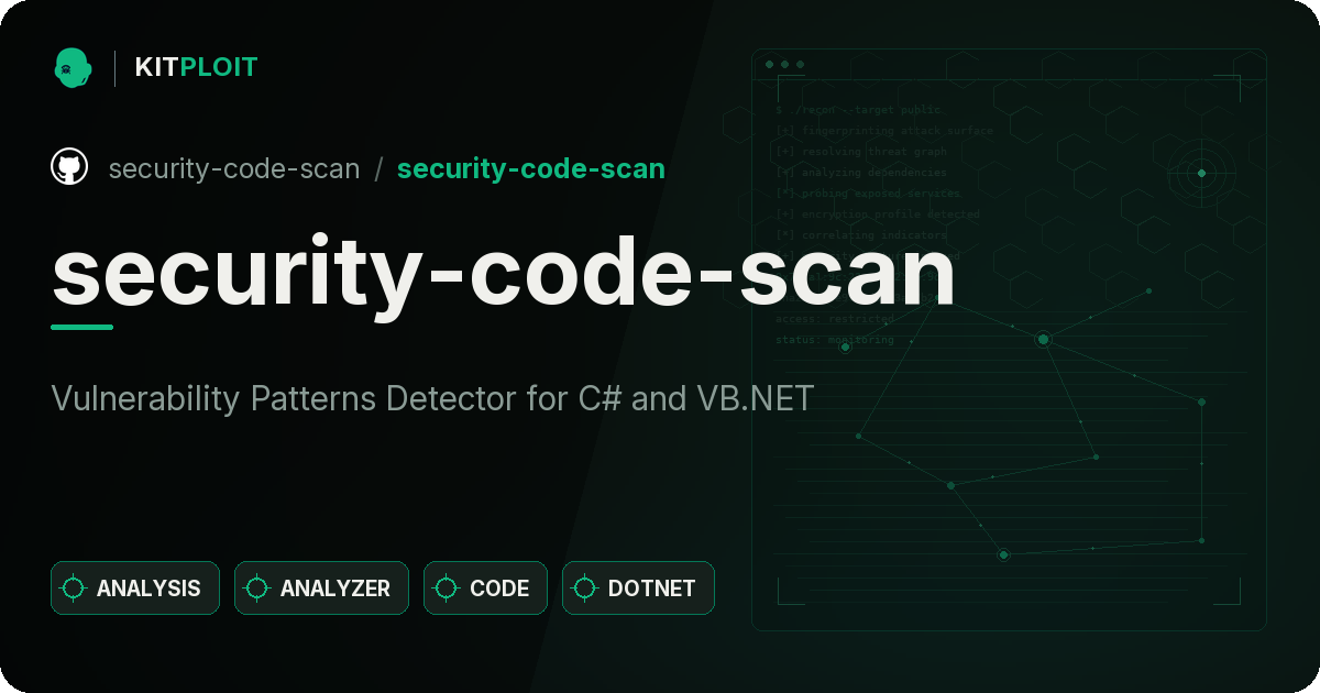 security-code-scan preview