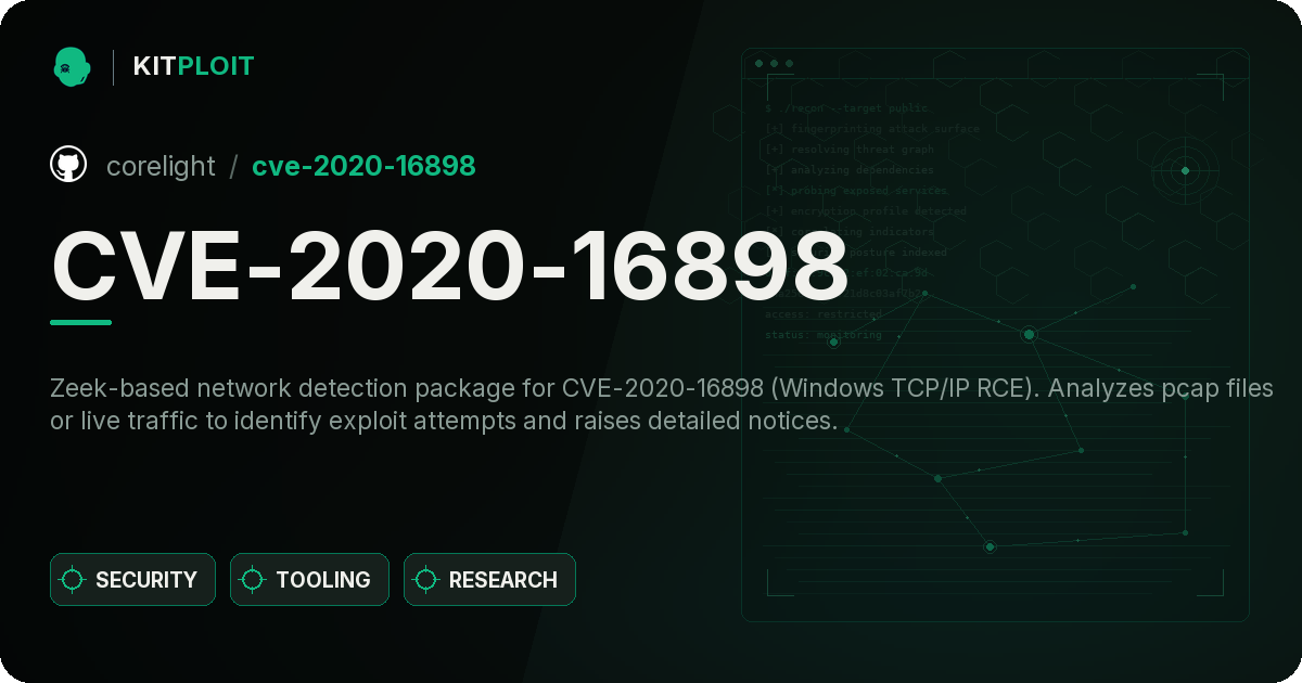 CVE-2020-16898 preview