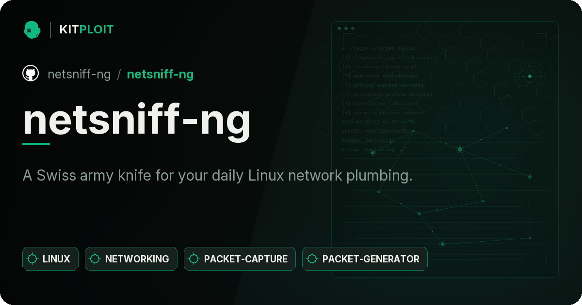 netsniff-ng preview