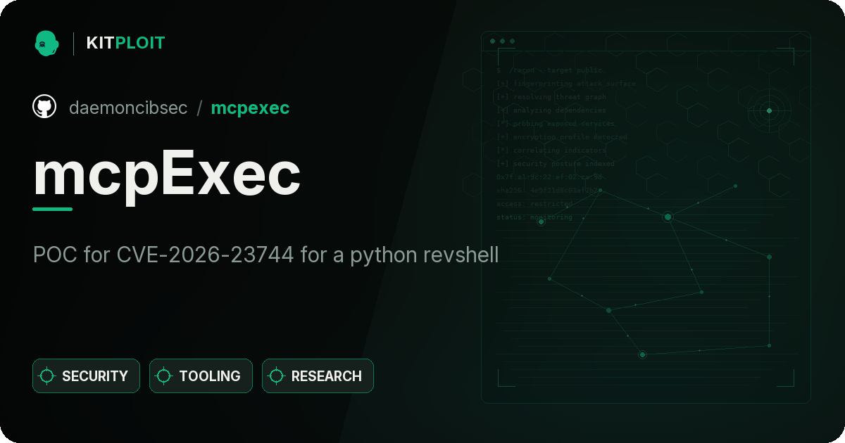 mcpExec preview