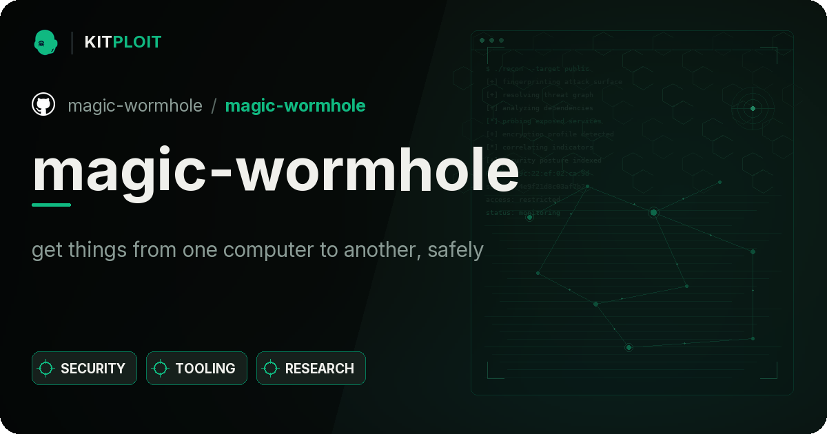 magic-wormhole preview