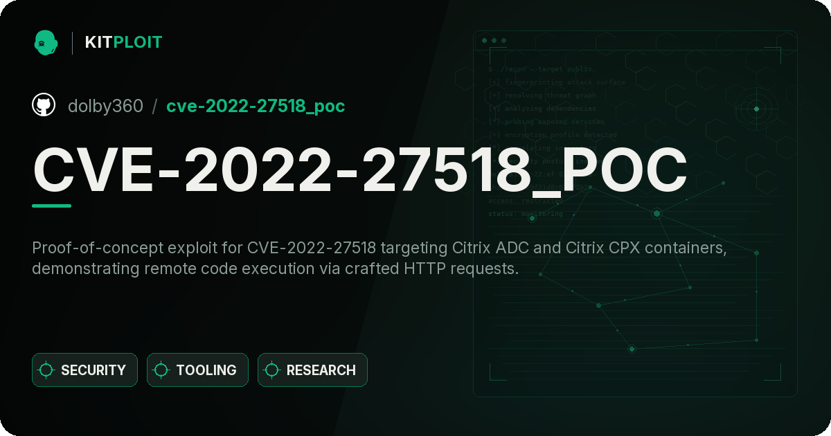 CVE-2022-27518_POC preview