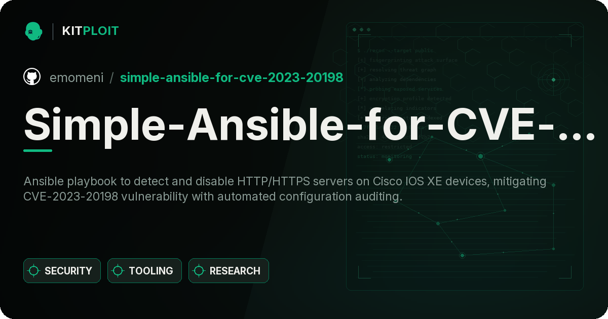 Simple-Ansible-for-CVE-2023-20198 preview
