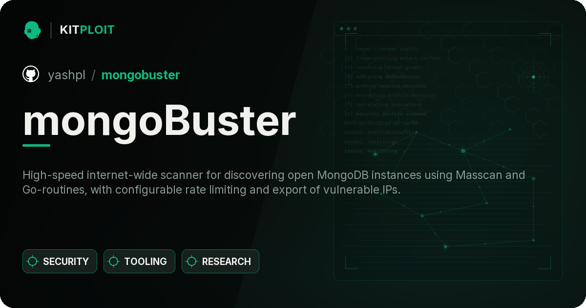 mongoBuster preview
