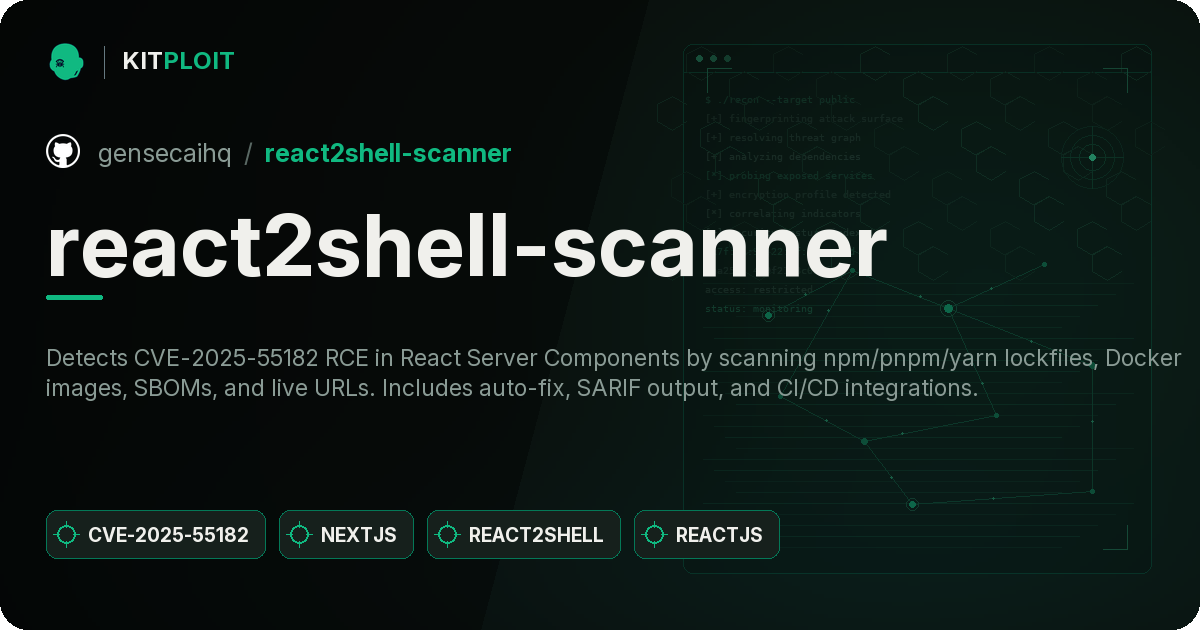 react2shell-scanner preview