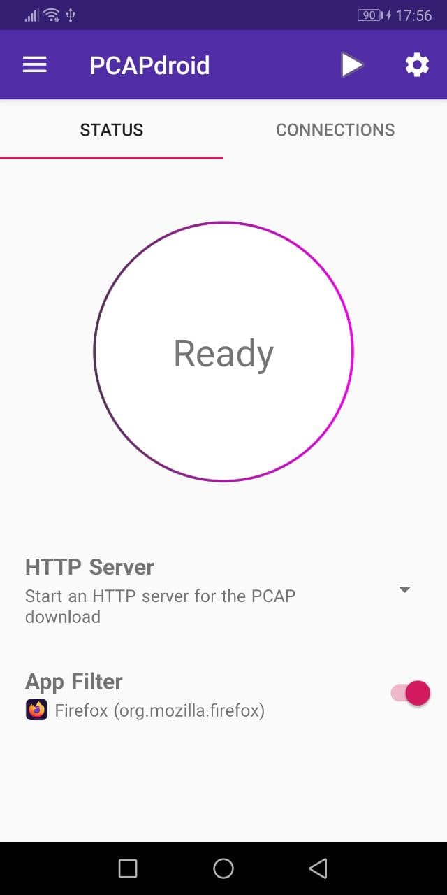PCAPdroid preview