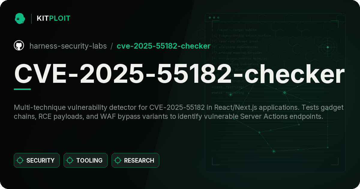 CVE-2025-55182-checker preview