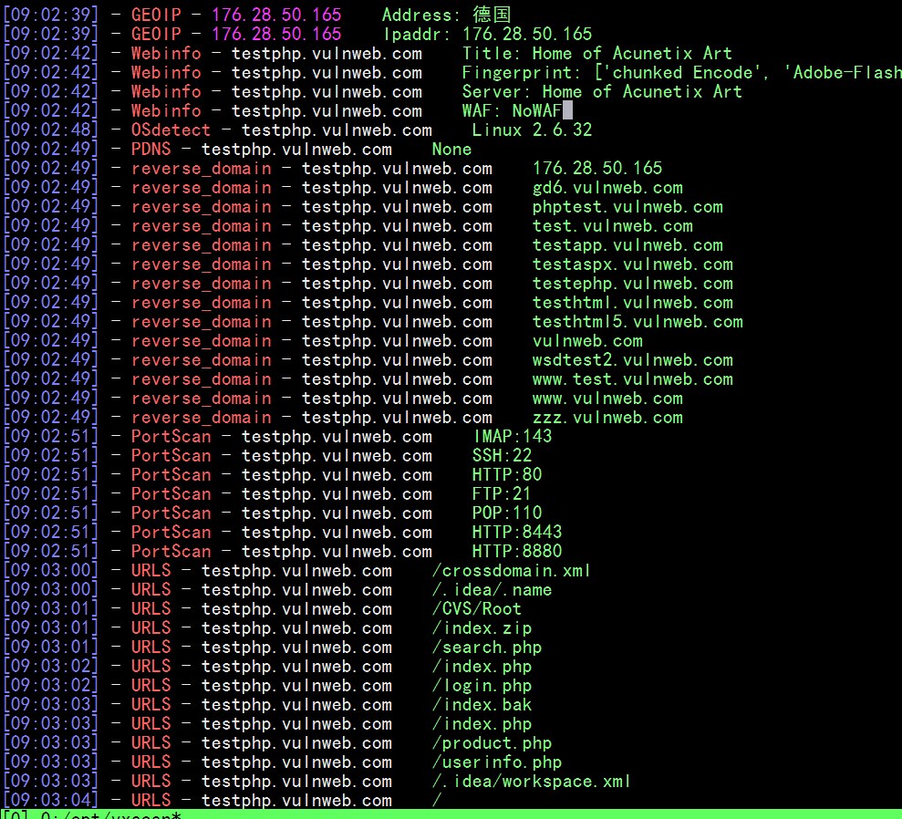Vxscan preview