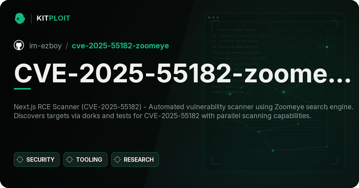 CVE-2025-55182-zoomeye preview