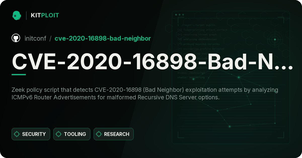 CVE-2020-16898-Bad-Neighbor preview