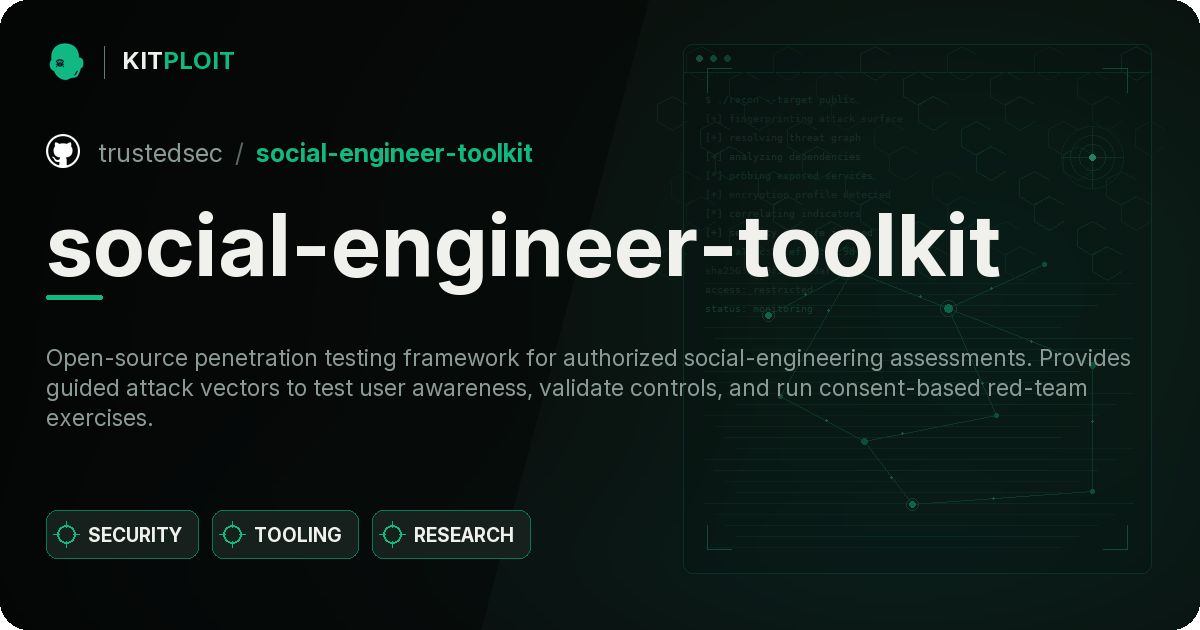 social-engineer-toolkit preview