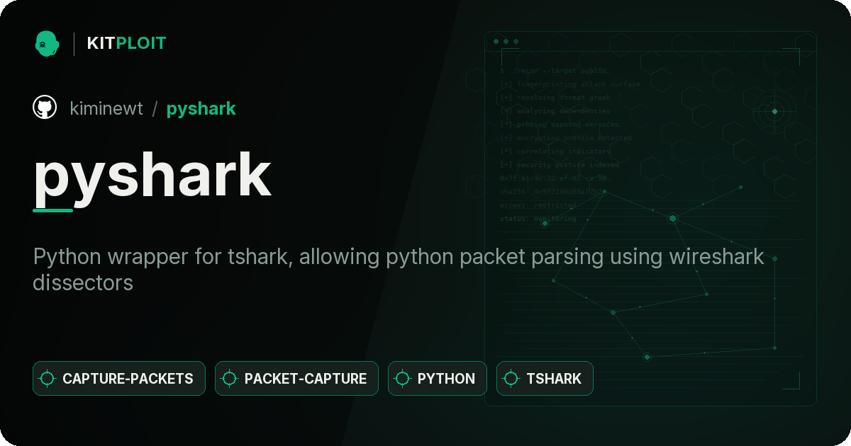 pyshark preview