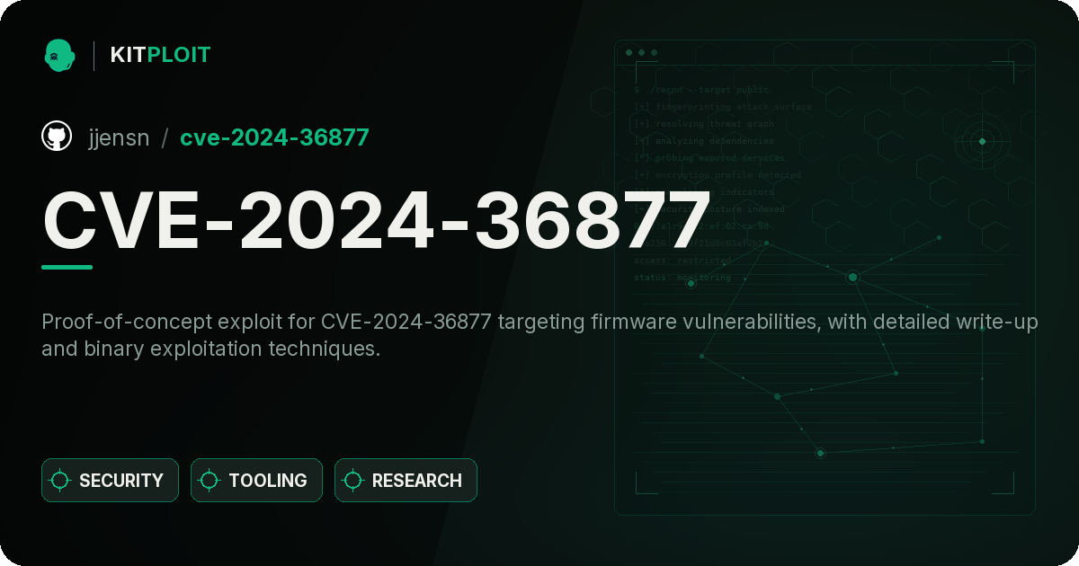 CVE-2024-36877 preview