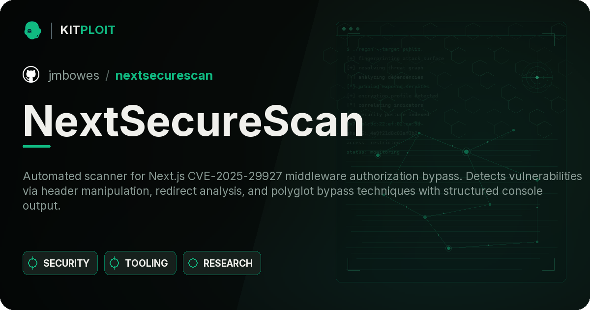 NextSecureScan preview