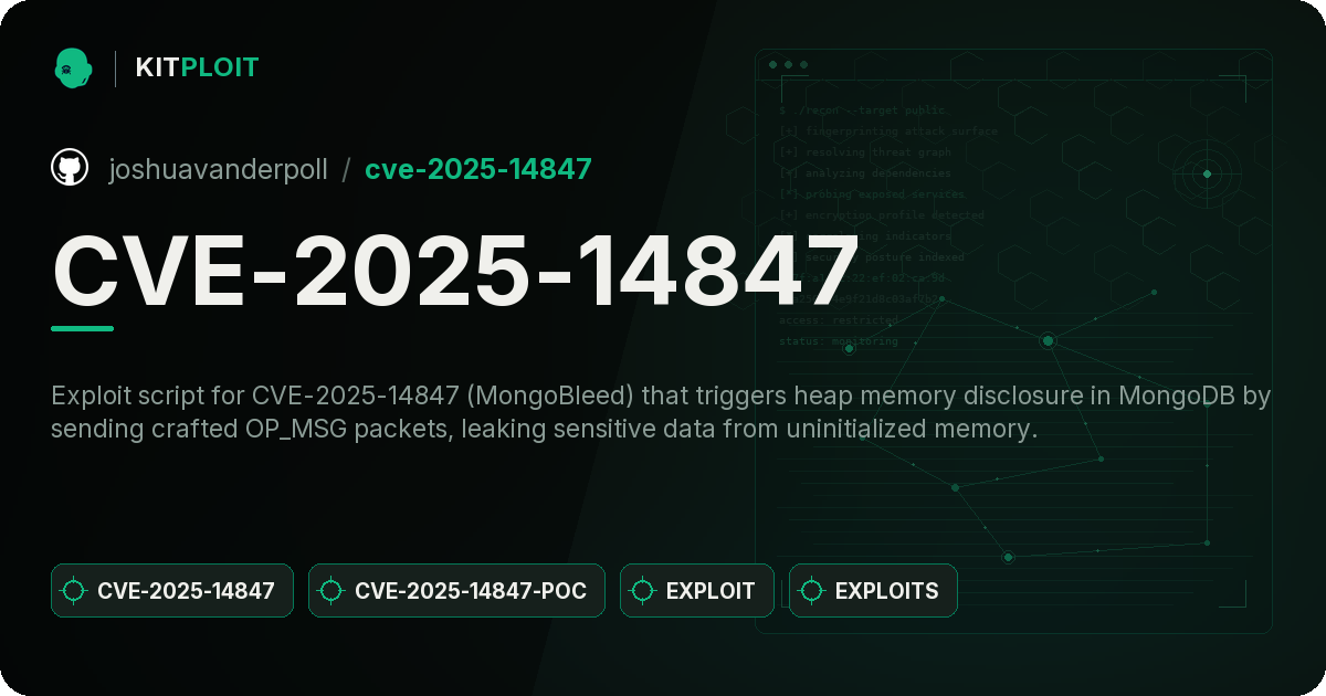 CVE-2025-14847 preview