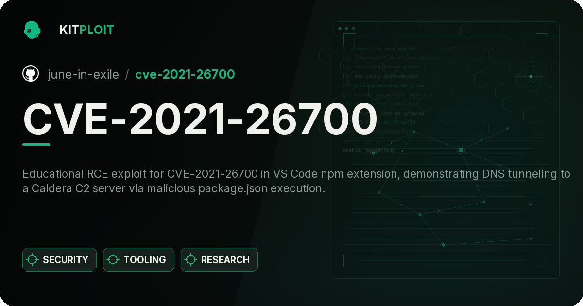 CVE-2021-26700 preview